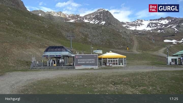 Archived image Webcam Hochgurgl at Ötztal valley