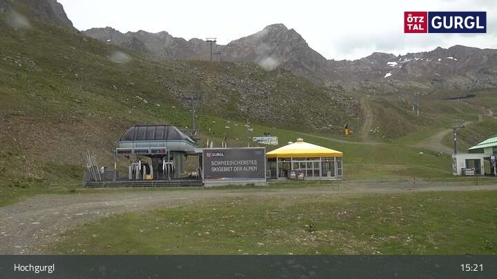 Archiv Foto Webcam Hochgurgl im Ötztal - Schermerbahn