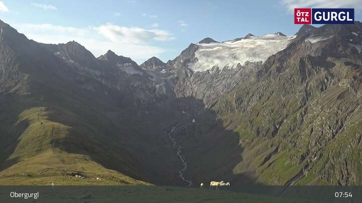 Archiv Foto Webcam Hohe Mut, Obergurgl
