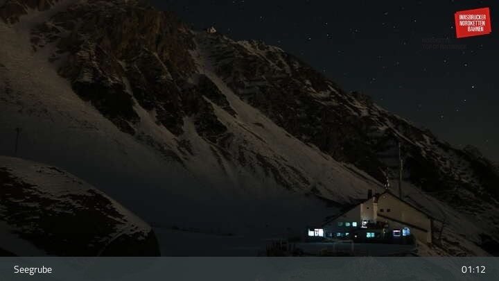 Archiv Foto Webcam Innsbrucker Nordkettenbahnen, Bergstation Seegrube