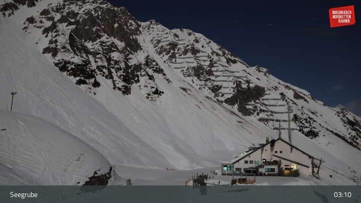 Archived image Webcam Innsbruck, Top Station Seegrube