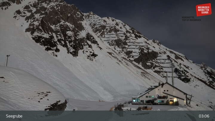 Archiv Foto Webcam Innsbrucker Nordkettenbahnen, Bergstation Seegrube