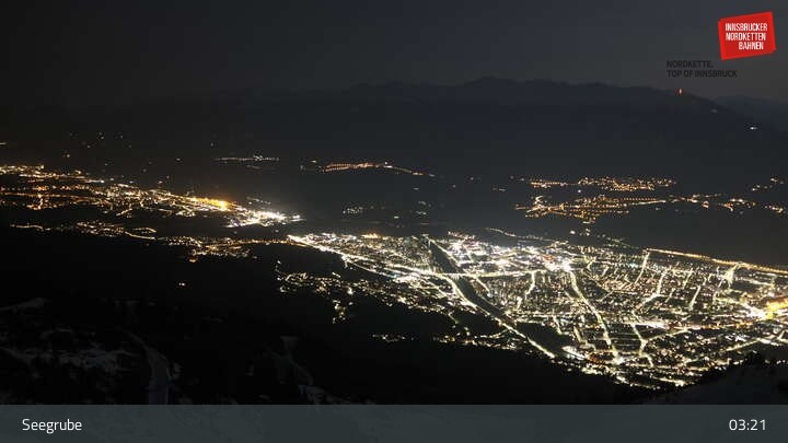 Archiv Foto Webcam Innsbrucker Nordkettenbahnen, Bergstation Seegrube