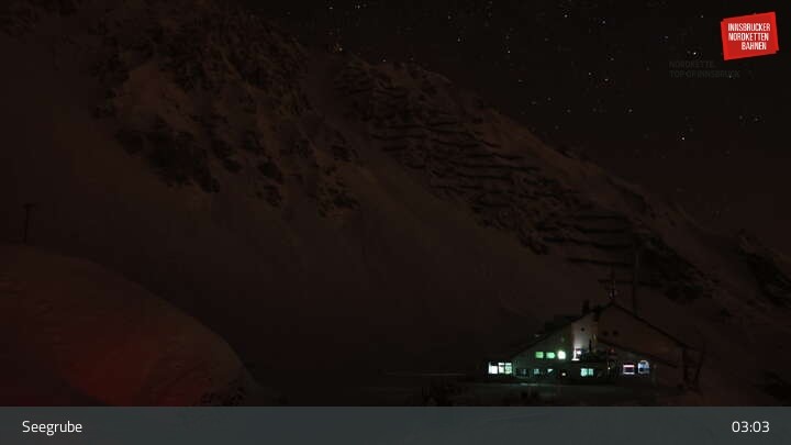 Archiv Foto Webcam Innsbrucker Nordkettenbahnen, Bergstation Seegrube