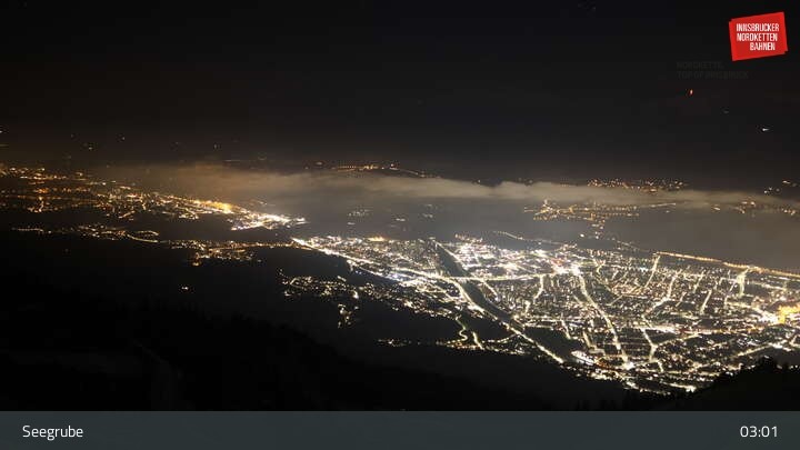 Archived image Webcam Innsbruck, Top Station Seegrube