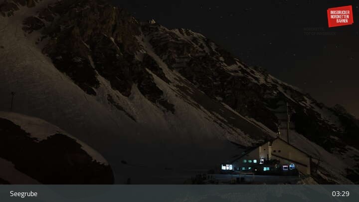 Archiv Foto Webcam Innsbrucker Nordkettenbahnen, Bergstation Seegrube