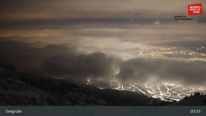Archived image Webcam Innsbruck, Top Station Seegrube