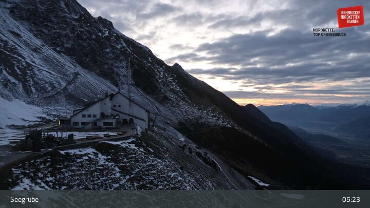 Archived image Webcam Innsbruck, Top Station Seegrube