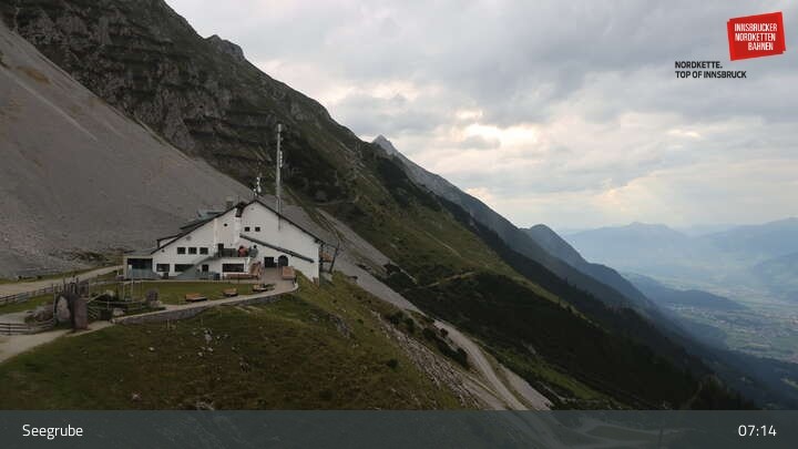 Archived image Webcam Innsbruck, Top Station Seegrube