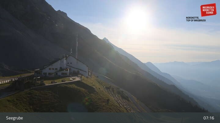 Archived image Webcam Innsbruck, Top Station Seegrube