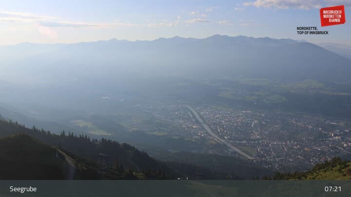 Archiv Foto Webcam Innsbrucker Nordkettenbahnen, Bergstation Seegrube