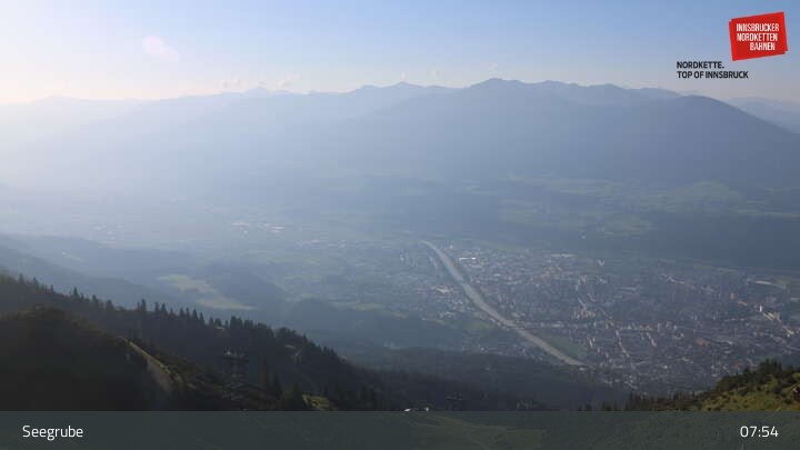 Archiv Foto Webcam Innsbrucker Nordkettenbahnen, Bergstation Seegrube