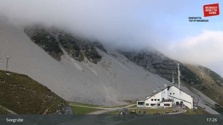 Archived image Webcam Innsbruck, Top Station Seegrube