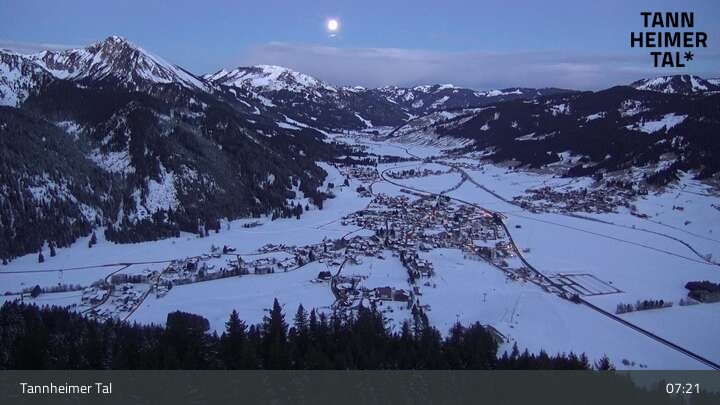 Archiv Foto Webcam Tannheim: Mittelstation Neunerköpfle