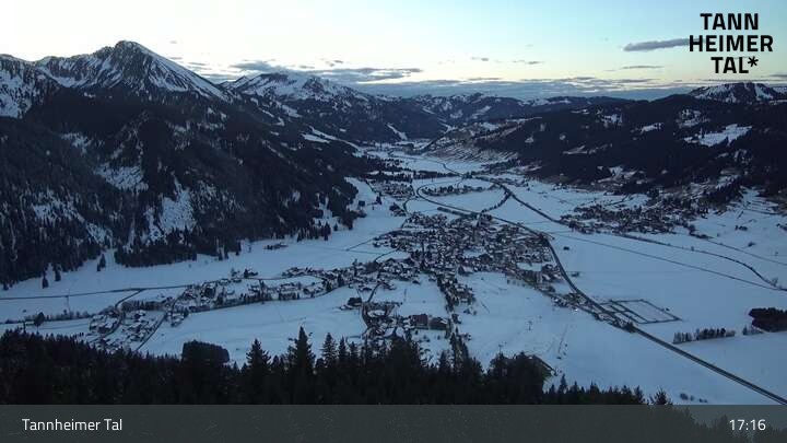 Archiv Foto Webcam Tannheim: Mittelstation Neunerköpfle