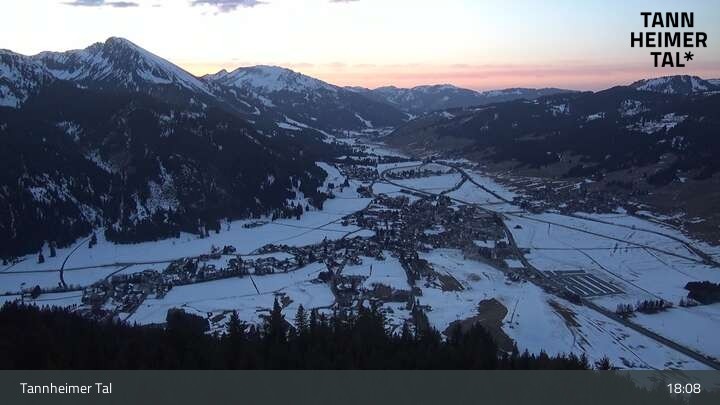 Archiv Foto Webcam Tannheim: Mittelstation Neunerköpfle