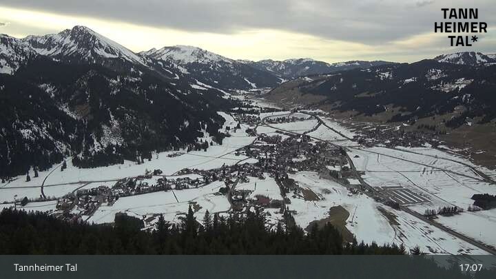Archiv Foto Webcam Tannheim: Mittelstation Neunerköpfle