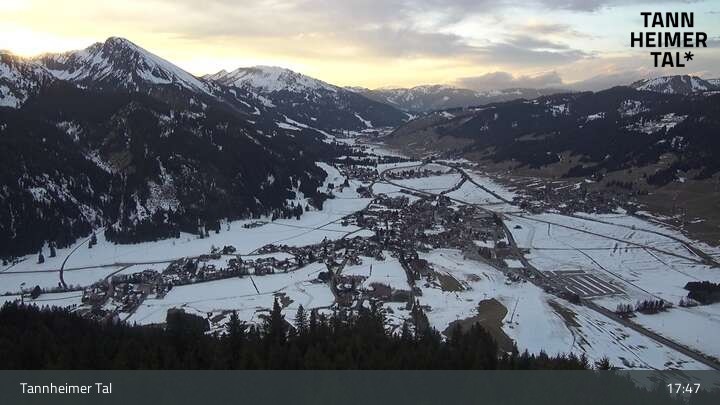 Archiv Foto Webcam Tannheim: Mittelstation Neunerköpfle