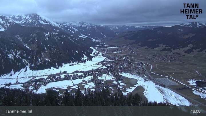 Archiv Foto Webcam Tannheim: Mittelstation Neunerköpfle