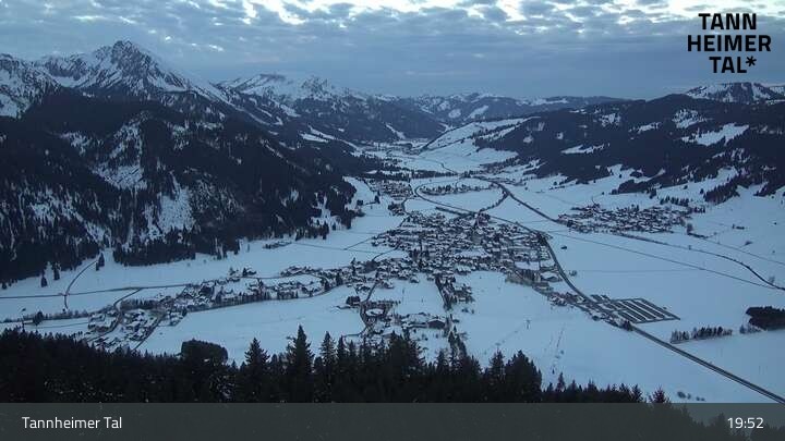Archiv Foto Webcam Tannheim: Mittelstation Neunerköpfle