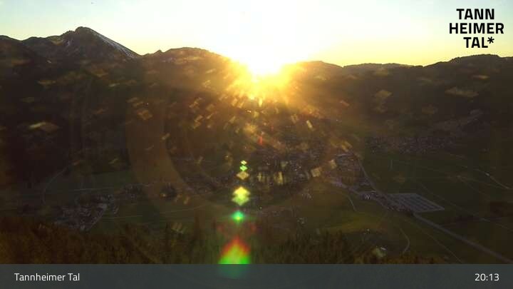 Archiv Foto Webcam Tannheim: Mittelstation Neunerköpfle