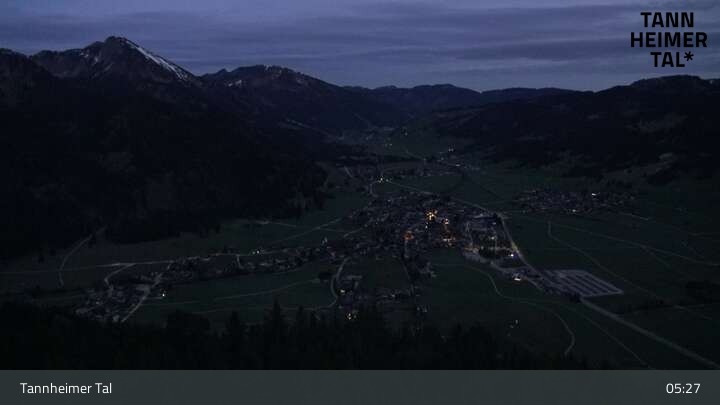 Archived image Webcam Tannheim: Mid sSation Neunerkoepfle
