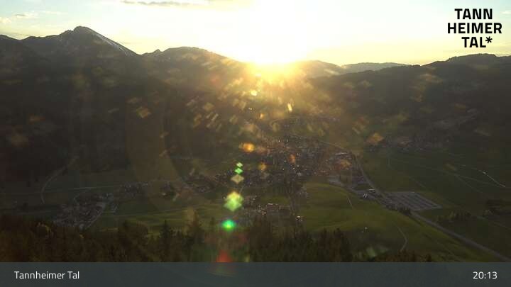 Archiv Foto Webcam Tannheim: Mittelstation Neunerköpfle