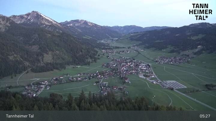 Archived image Webcam Tannheim: Mid sSation Neunerkoepfle
