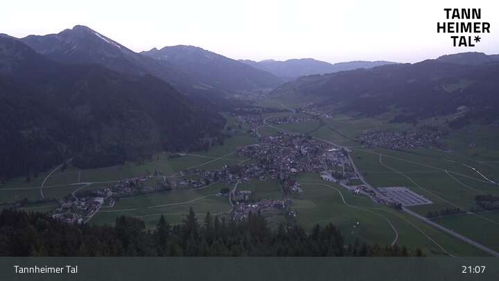 Archiv Foto Webcam Tannheim: Mittelstation Neunerköpfle