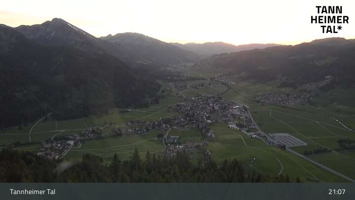 Archiv Foto Webcam Tannheim: Mittelstation Neunerköpfle