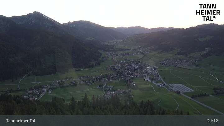 Archiv Foto Webcam Tannheim: Mittelstation Neunerköpfle