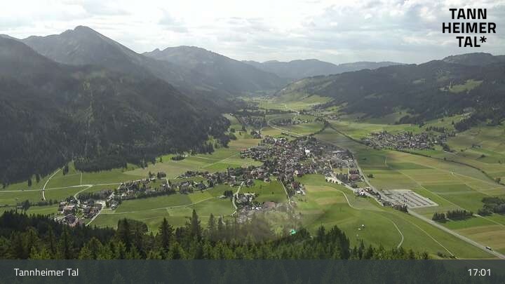 Archiv Foto Webcam Tannheim: Mittelstation Neunerköpfle