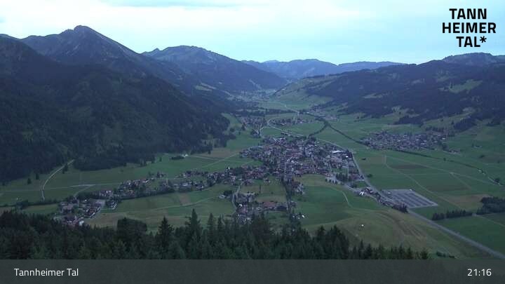 Archiv Foto Webcam Tannheim: Mittelstation Neunerköpfle