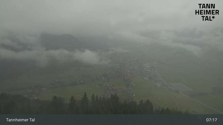 Archiv Foto Webcam Tannheim: Mittelstation Neunerköpfle