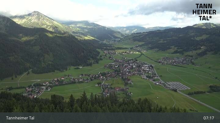 Archiv Foto Webcam Tannheim: Mittelstation Neunerköpfle
