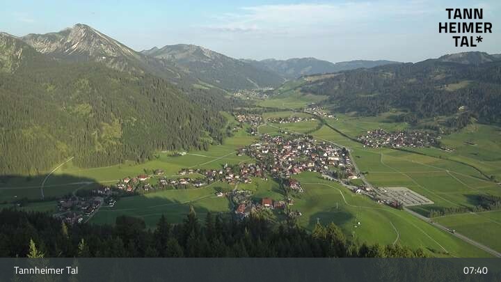 Archived image Webcam Tannheim: Mid sSation Neunerkoepfle