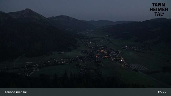 Archiv Foto Webcam Tannheim: Mittelstation Neunerköpfle
