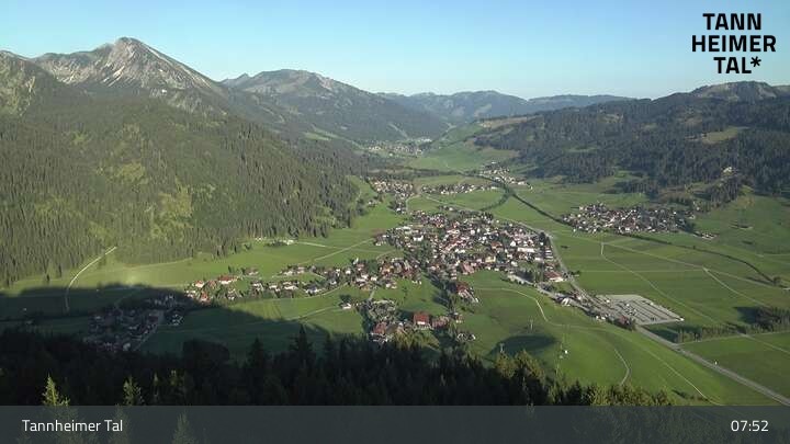 Archiv Foto Webcam Tannheim: Mittelstation Neunerköpfle