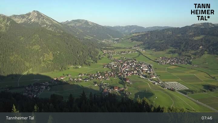 Archived image Webcam Tannheim: Mid sSation Neunerkoepfle