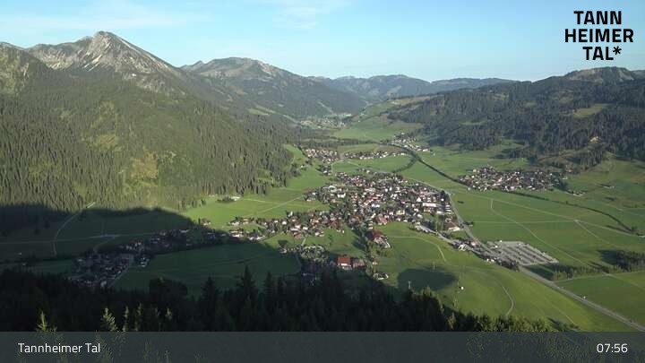 Archived image Webcam Tannheim: Mid sSation Neunerkoepfle