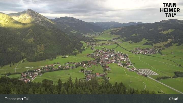 Archiv Foto Webcam Tannheim: Mittelstation Neunerköpfle