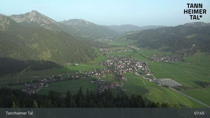 Archiv Foto Webcam Tannheim: Mittelstation Neunerköpfle