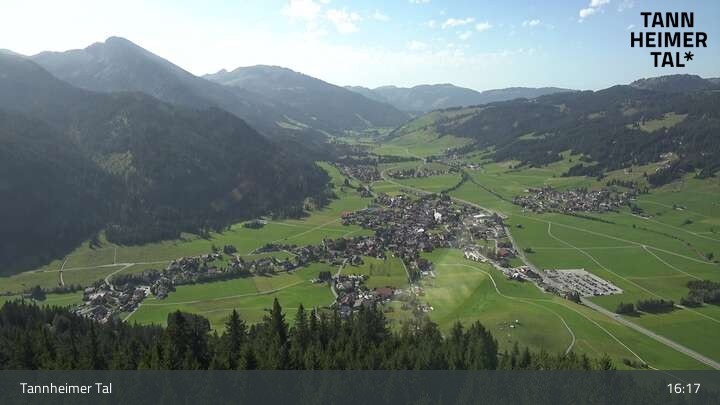 Archiv Foto Webcam Tannheim: Mittelstation Neunerköpfle