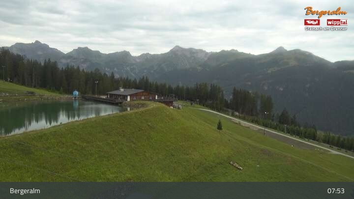 Archived image Webcam Chair Lift Steinboden, Alp Bergeralm