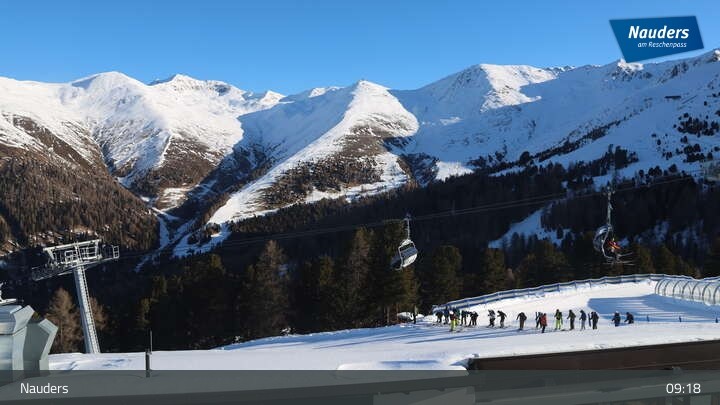 Archiv Foto Webcam Bergkastelseilbahn Bergstation