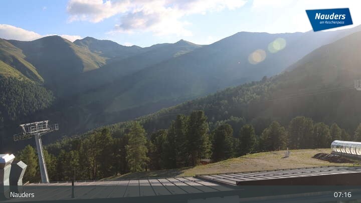 Archiv Foto Webcam Bergkastelseilbahn Bergstation