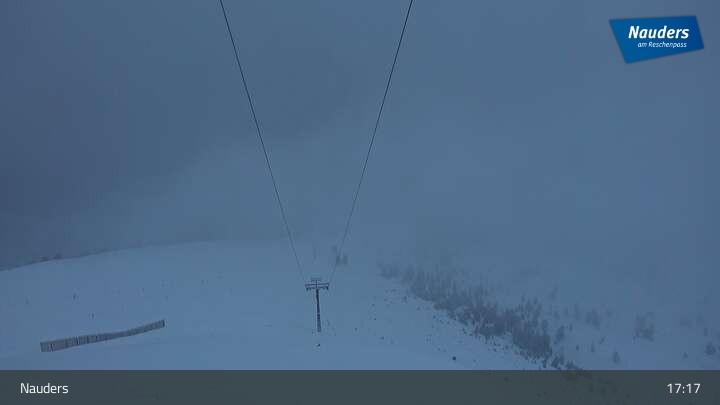 Archiv Foto Webcam Bergstation der Zirmbahn (Nauders)