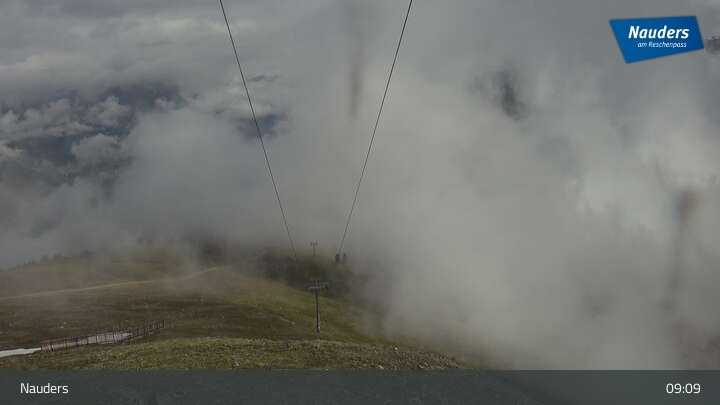 Archiv Foto Webcam Bergstation der Zirmbahn (Nauders)