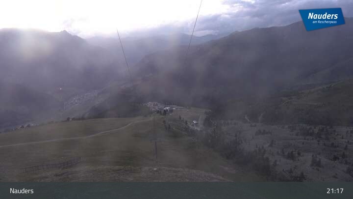 Archiv Foto Webcam Bergstation der Zirmbahn (Nauders)