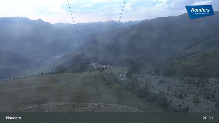 Archiv Foto Webcam Bergstation der Zirmbahn (Nauders)